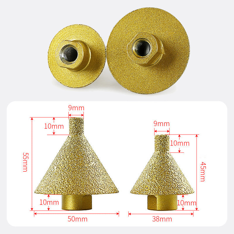đForrĂł eladĂł 50% OFFâłDiamond ferdĂtĂ©s Chamfer Bit a szögcsiszolĂłkhoz