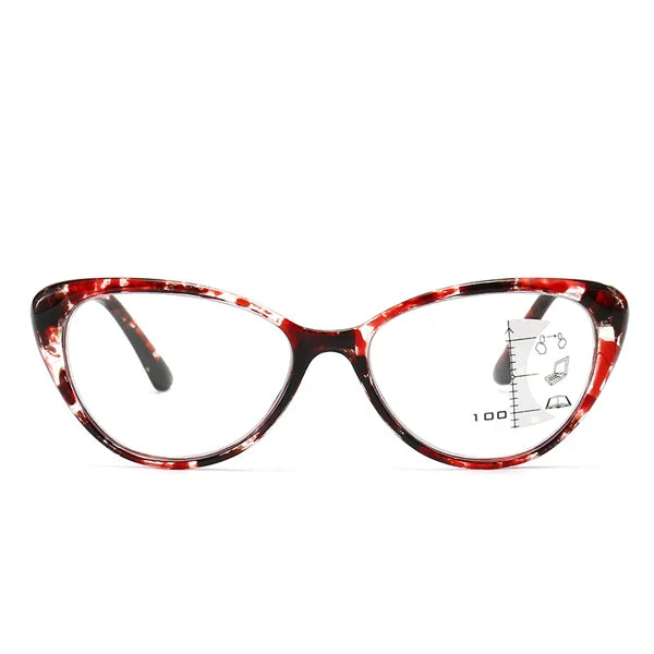 NŐI DIVATOS CAT EYE ZOOM HD ANTI-BLUE FÉNY OLVASÓSZEMVEGEK
