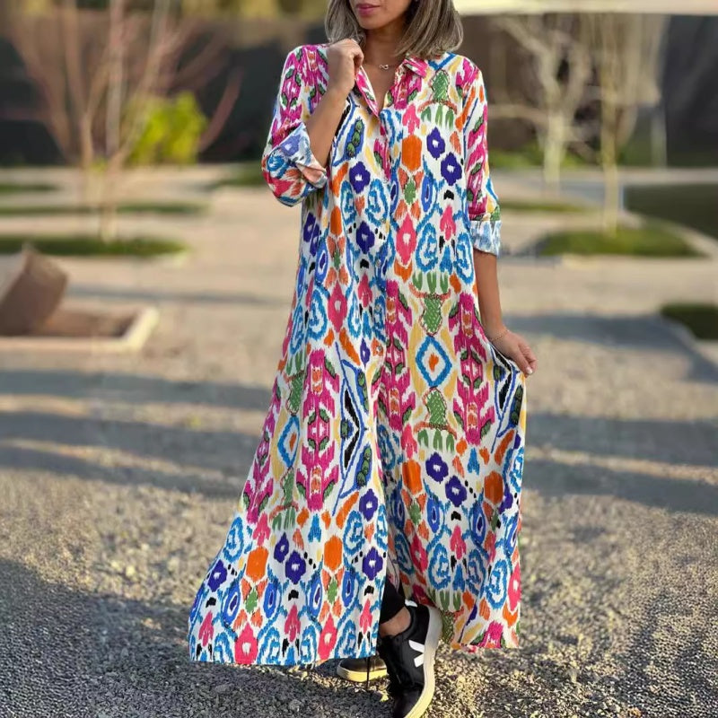 đ„Floral boho stĂlusĂș ruhĂĄk 2025 tavaszĂĄra/nyarĂĄra