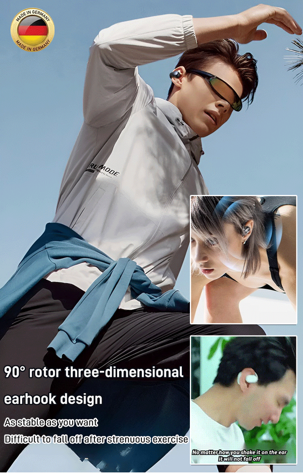 đ§ Bluetooth fejhallgatĂł 3D surround hangzĂĄssal Open OWSđ