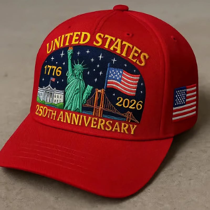 Eagle & Liberty – Az Egyesült Államok 250. évfordulós sapka🎁