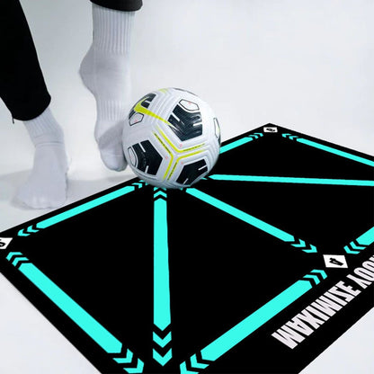 🔥⚽ Minden szintű futball edzőszőnyeghez Csúszásgátló és csendes