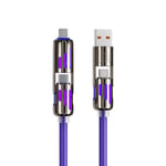 🔥Utolsó nap vásároljon 3 ingyenes 1 - 4 az 1-ben USB töltőkábelt mFish gyorstöltés 240 W