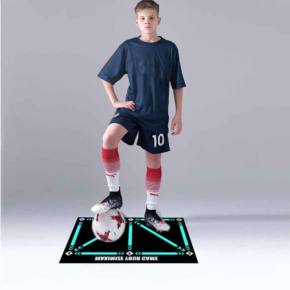 🔥⚽ Minden szintű futball edzőszőnyeghez Csúszásgátló és csendes