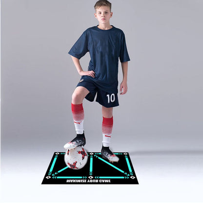 🔥⚽ Minden szintű futball edzőszőnyeghez Csúszásgátló és csendes