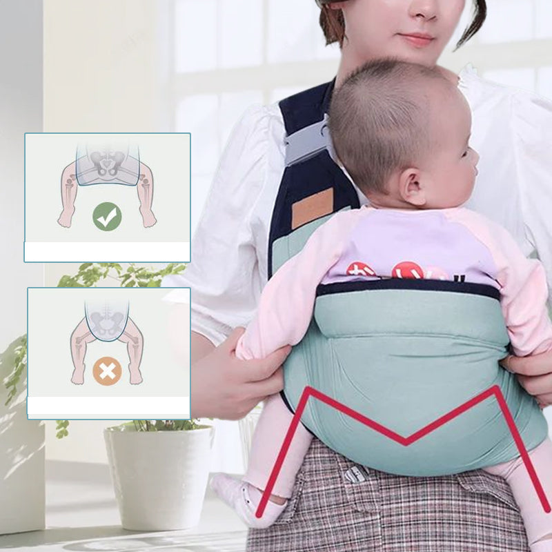 1+1 INGYEN👶✨ Ergonomikus babahordozó 💪🍼 Váll- és derékmentesítő