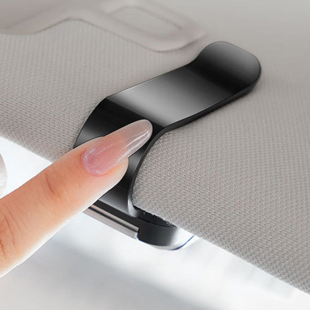 Clip multifonctionnel pour lunettes de voiture