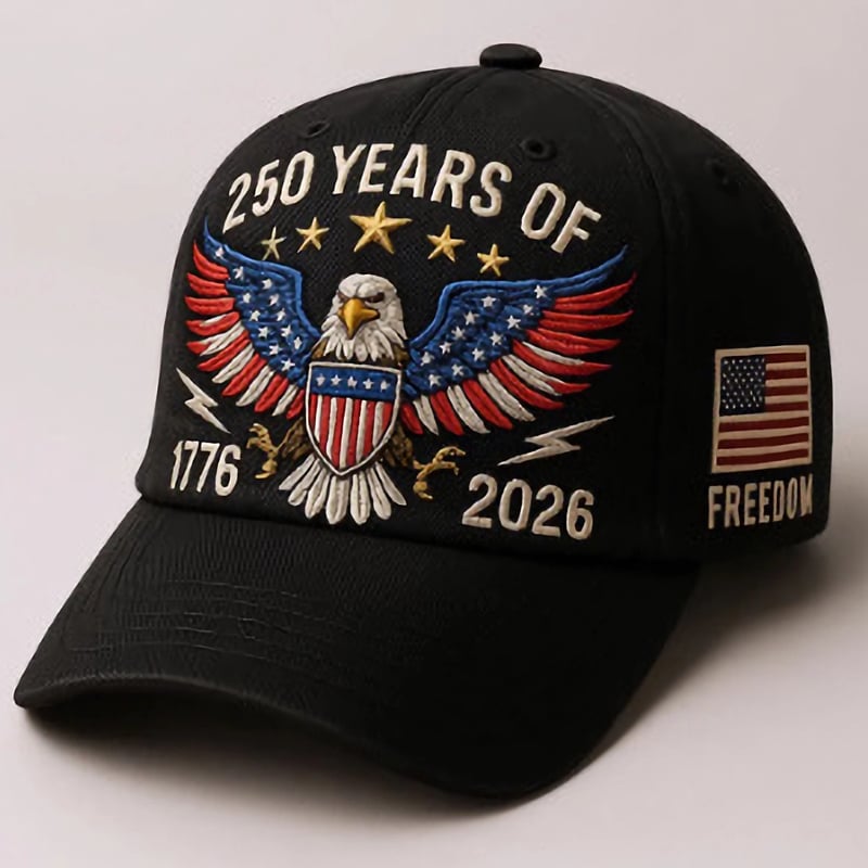 Eagle & Liberty – Az Egyesült Államok 250. évfordulós sapka🎁