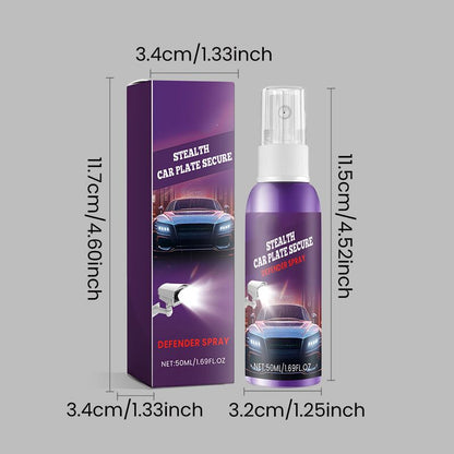 🚘Láthatatlan rendszámtábla spray