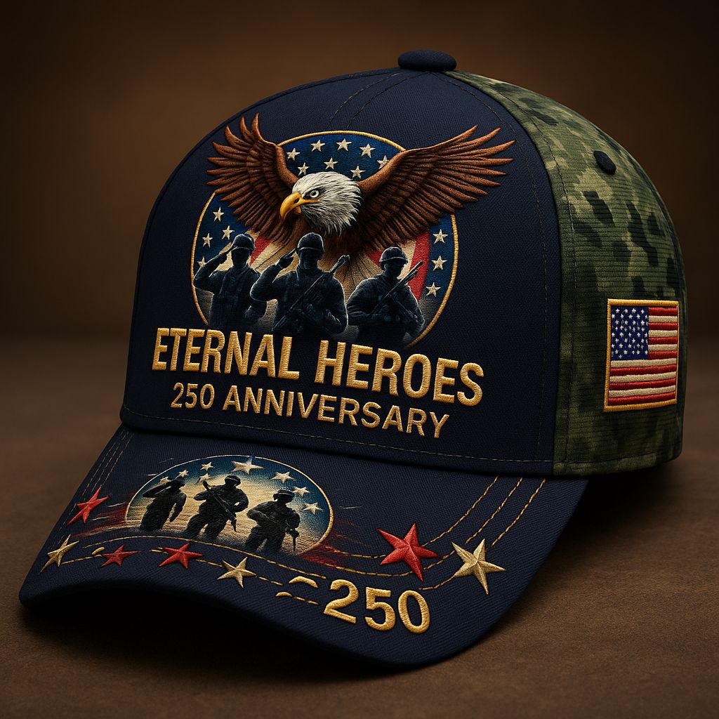 Eagle & Liberty – Az Egyesült Államok 250. évfordulós sapka🎁