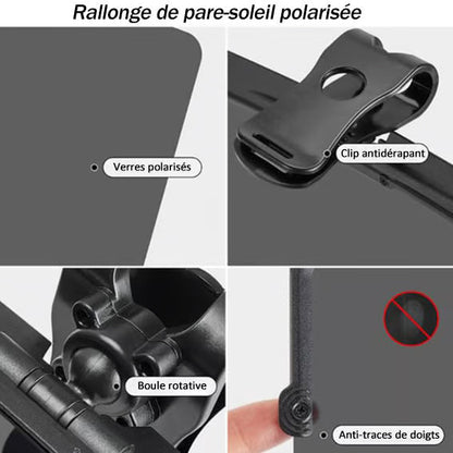 🔥os leértékelés🔥Autó napellenző polarizált tükröződésgátló védelemmel.