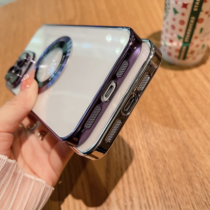 Átlátszó mágneses iPhone tok