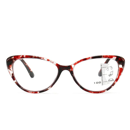 NŐI DIVATOS CAT EYE ZOOM HD ANTI-BLUE FÉNY OLVASÓSZEMVEGEK