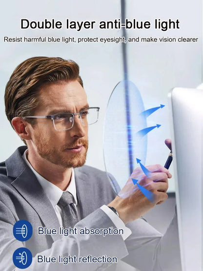Ultra Light Anti Kék Presbyopikus szemüvegek