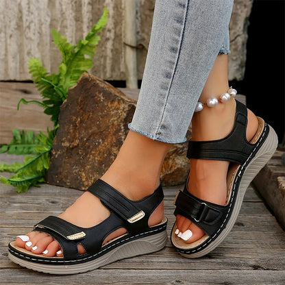 👡Női divatos kivágott platform ékszandálok